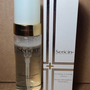 SERICIN+ EXFOLIATING & FOAMING FACIAL CLEANSER-5.1 fl oz/150 ml-BRAND NEW-SEALED